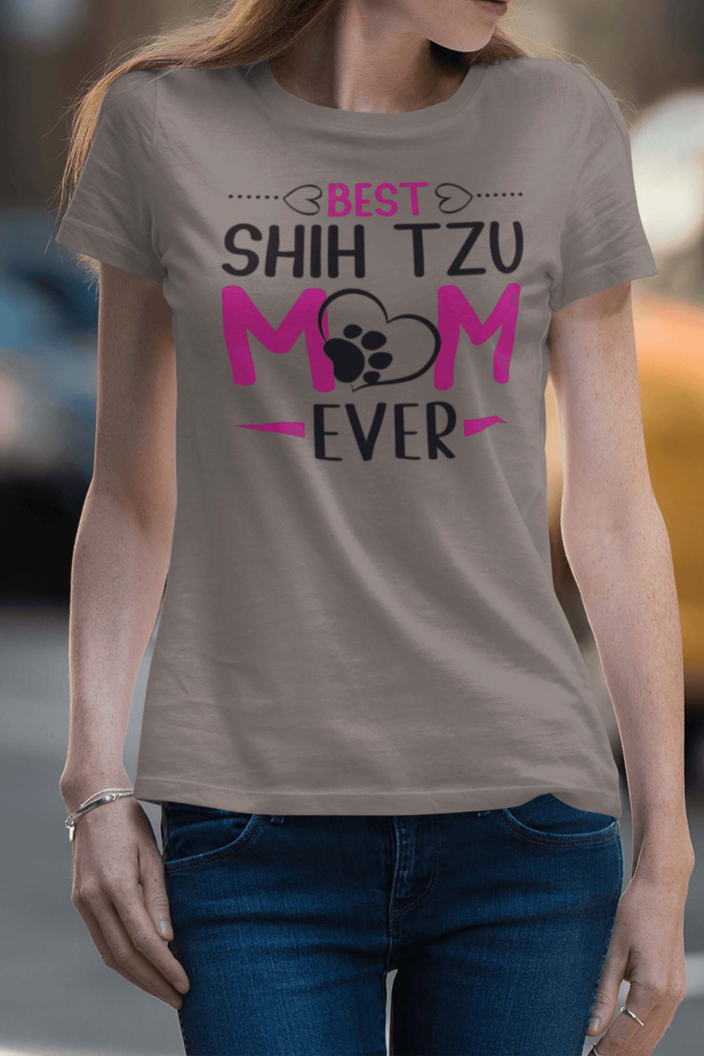 Best Shih Tzu Mom Ever T-Shirt – Perfect Gift for Shih Tzu Lovers - Shih Tzu Gifts