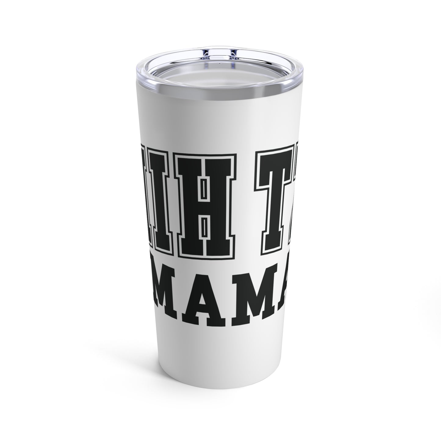 Shih Tzu Mama White Tumbler