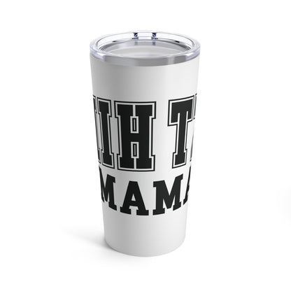 Shih Tzu Mama White Tumbler