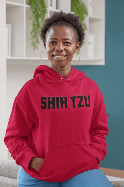 Shih Tzu Text Hoodie - Cozy Gift for Shih Tzu Lovers & Dog Owners