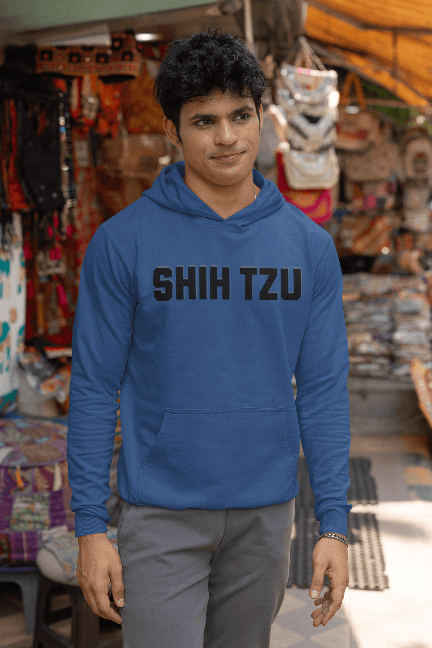 Shih Tzu Text Hoodie - Cozy Gift for Shih Tzu Lovers & Dog Owners