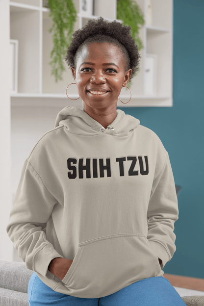 Shih Tzu Text Hoodie - Cozy Gift for Shih Tzu Lovers & Dog Owners