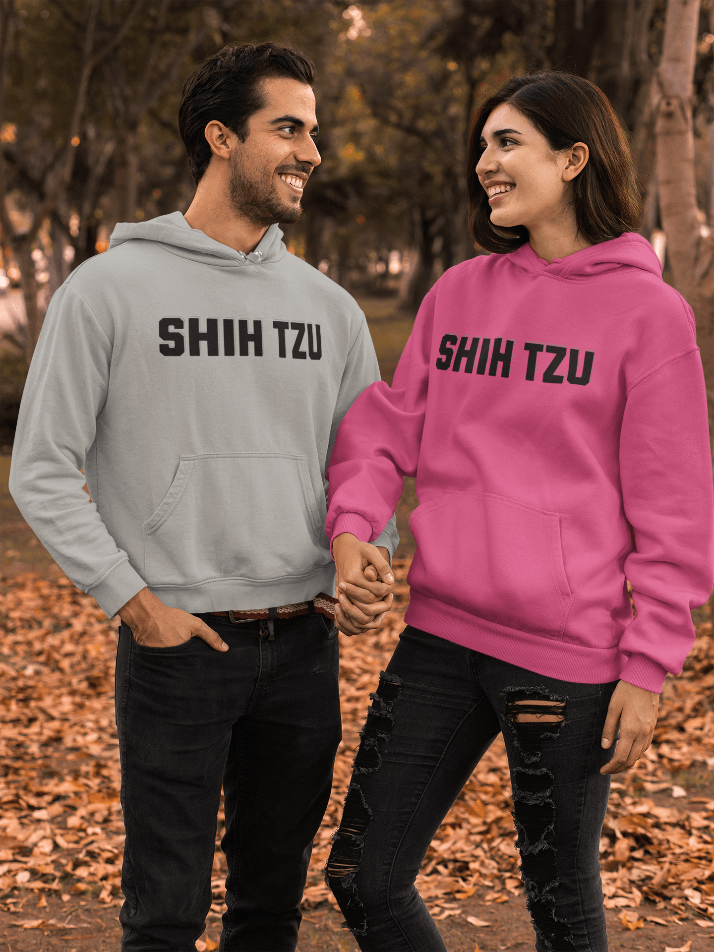 Shih Tzu Text Hoodie - Cozy Gift for Shih Tzu Lovers & Dog Owners