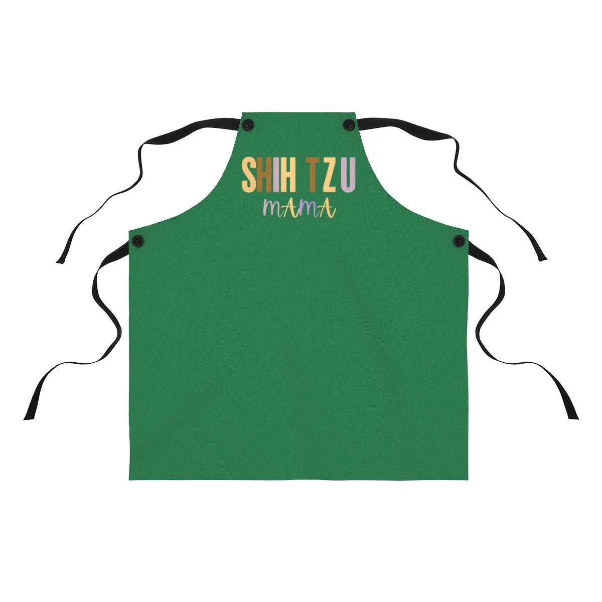 Shih Tzu Mama Words Apron - Shih Tzu Gifts