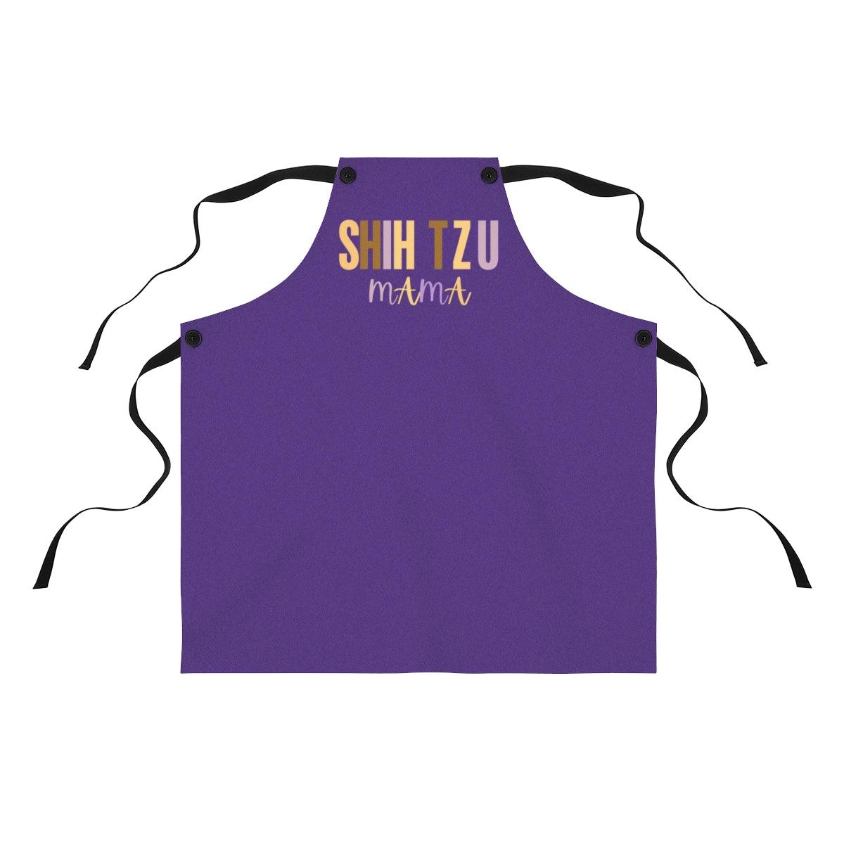 Shih Tzu Mama Words Apron - Shih Tzu Gifts