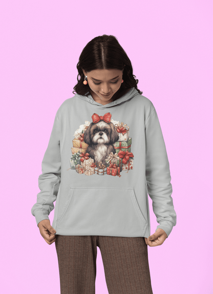 Christmas Gifts Shih Tzu Hooded Sweatshirt - Shih Tzu Gifts