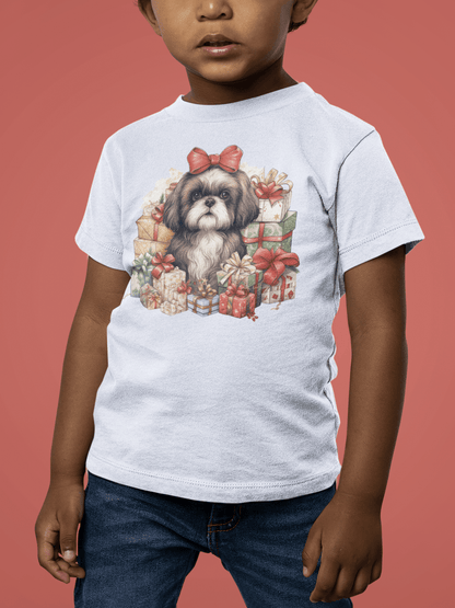 Christmas Gifts Shih Tzu Short Sleeve Tee - Shih Tzu Gifts