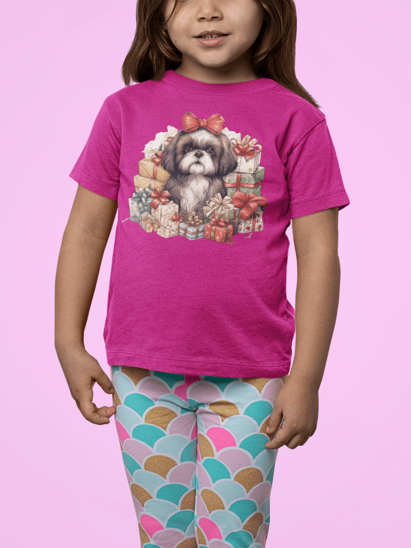 Christmas Gifts Shih Tzu Short Sleeve Tee - Shih Tzu Gifts