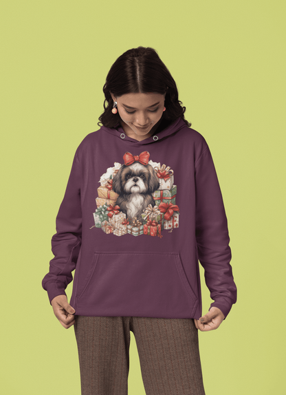 Christmas Gifts Shih Tzu Hooded Sweatshirt - Shih Tzu Gifts