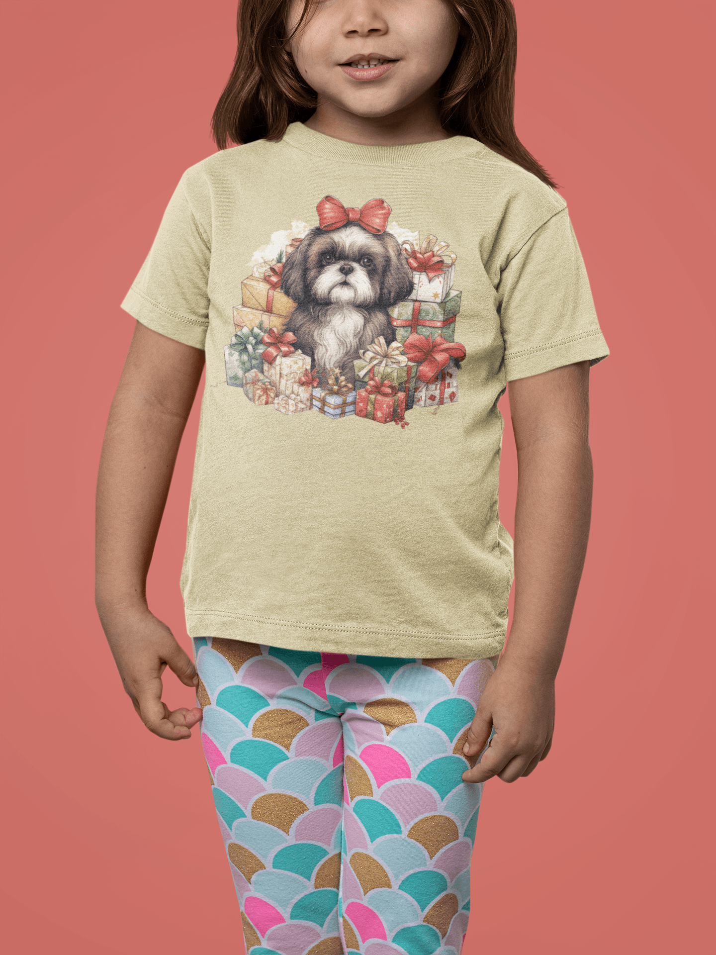 Christmas Gifts Shih Tzu Short Sleeve Tee - Shih Tzu Gifts