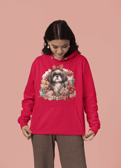 Christmas Gifts Shih Tzu Hooded Sweatshirt - Shih Tzu Gifts