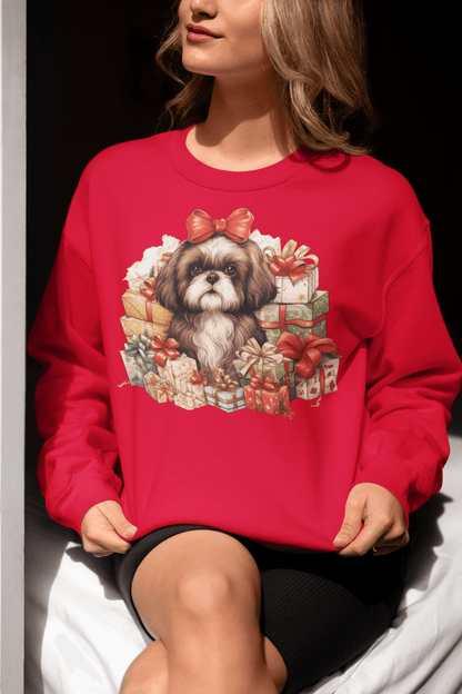 Christmas Gifts Shih Tzu Sweatshirt - Shih Tzu Gifts