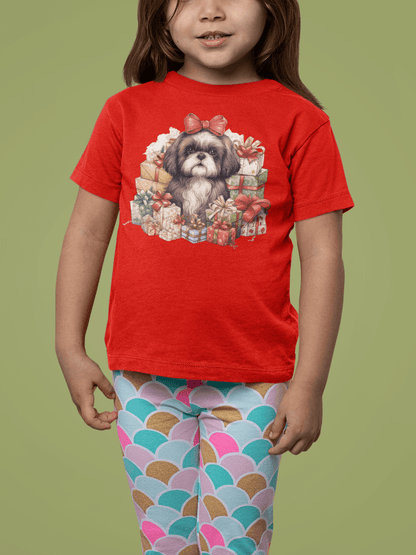 Christmas Gifts Shih Tzu Short Sleeve Tee - Shih Tzu Gifts