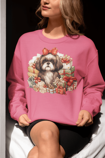 Christmas Gifts Shih Tzu Sweatshirt - Shih Tzu Gifts