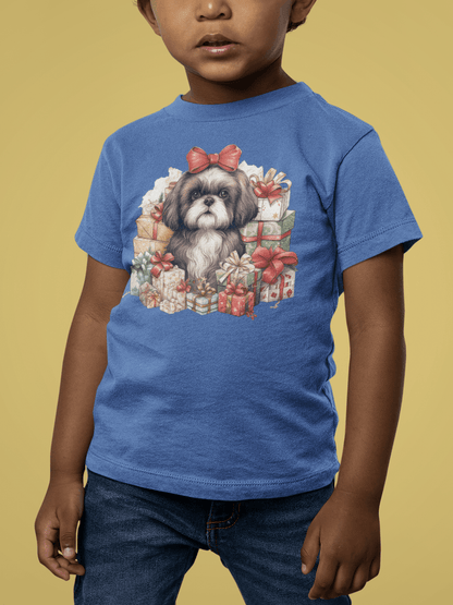 Christmas Gifts Shih Tzu Short Sleeve Tee - Shih Tzu Gifts