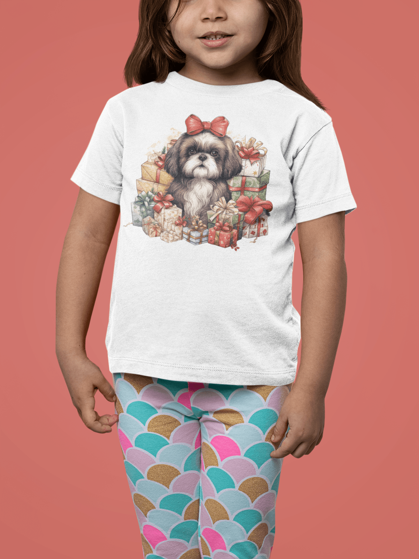 Christmas Gifts Shih Tzu Short Sleeve Tee - Shih Tzu Gifts