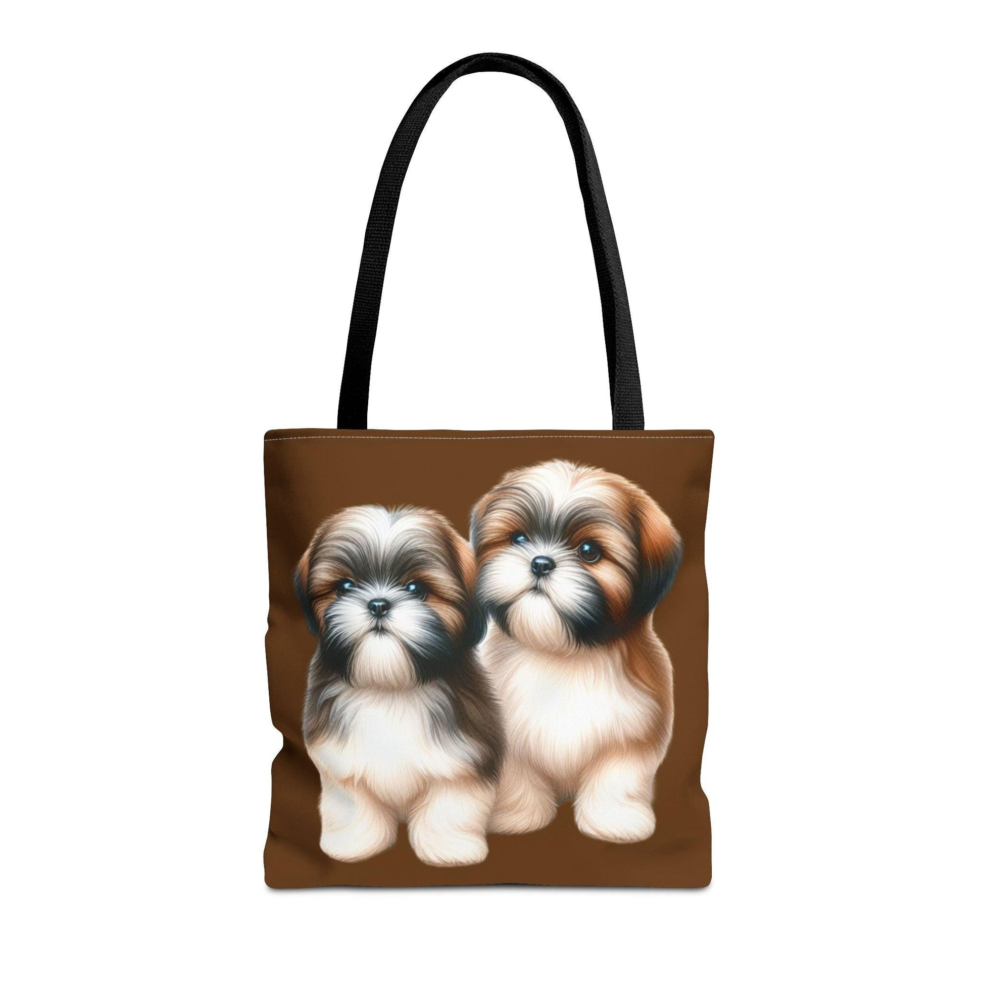 Two Babies Shih Tzu Tote Bag - Shih Tzu Gifts