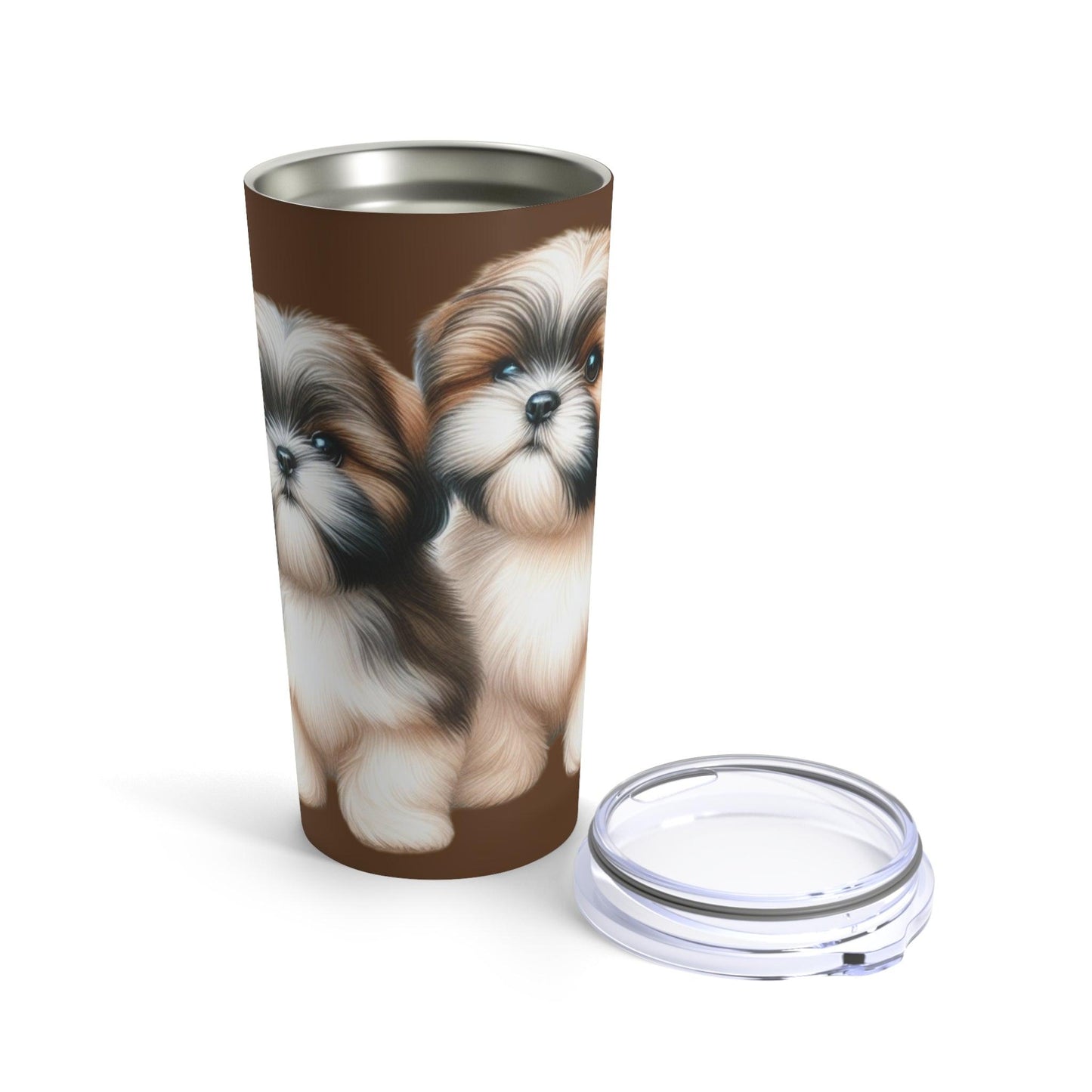 Two Babies Shih Tzu Tumbler - Shih Tzu Gifts