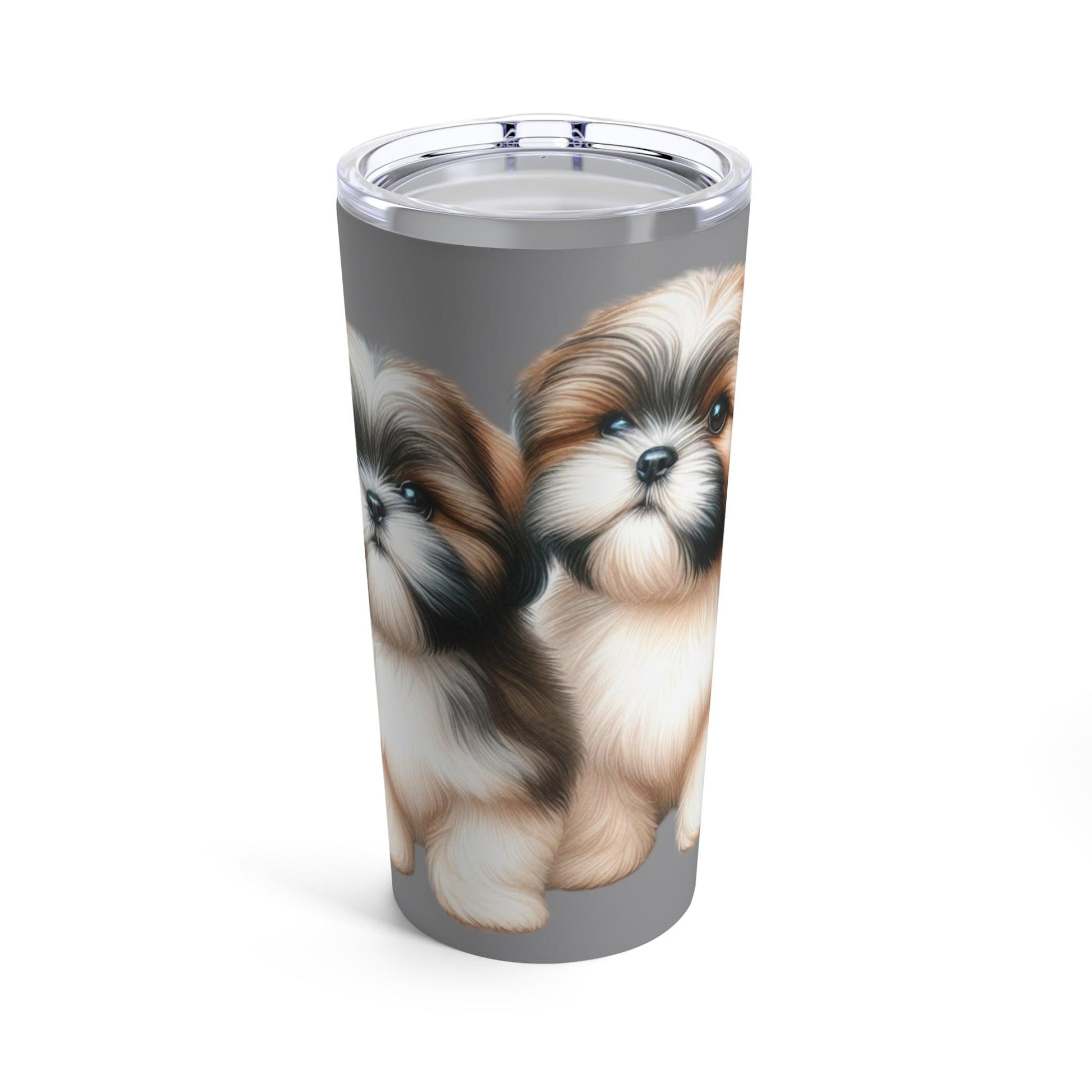 Two Babies Shih Tzu Tumbler - Shih Tzu Gifts