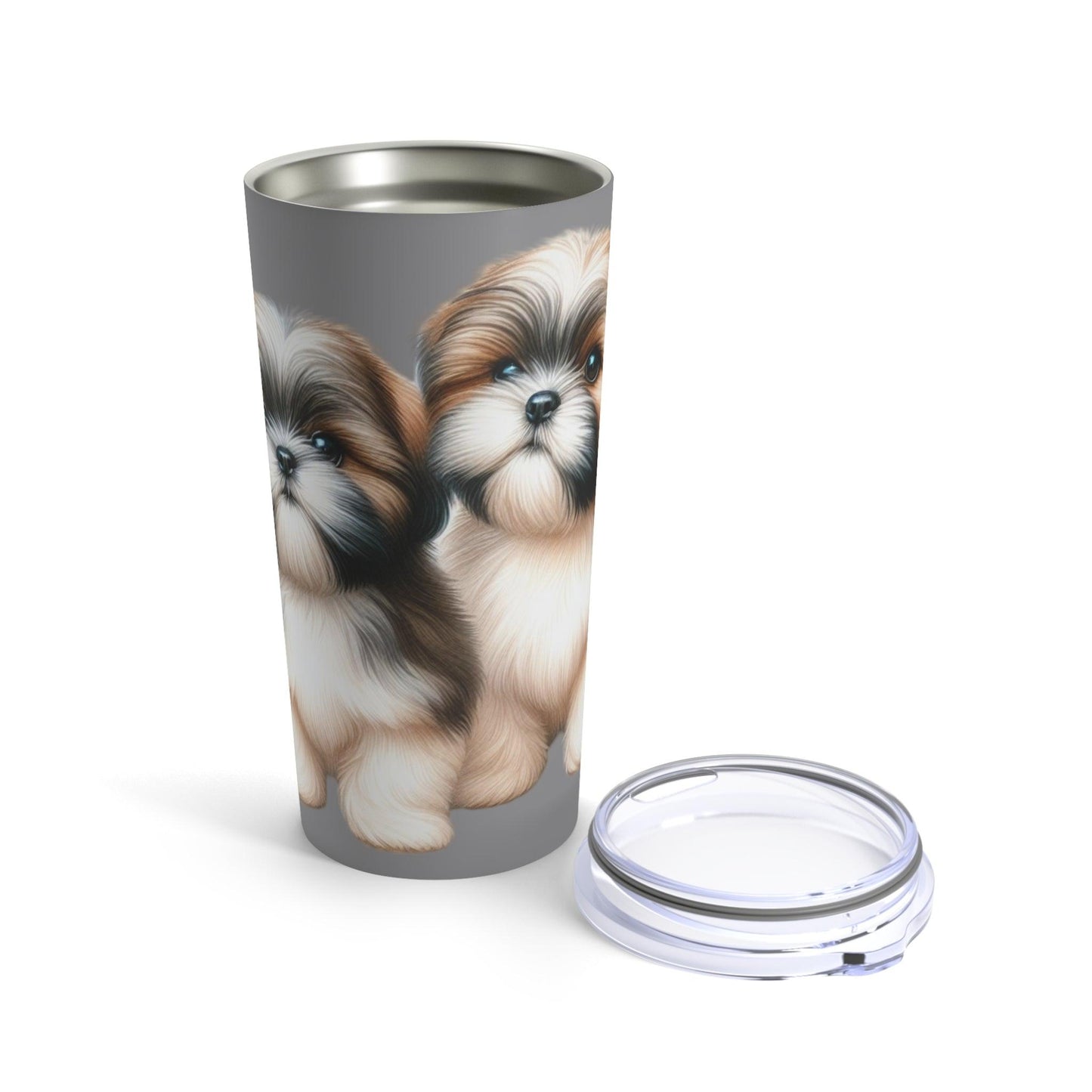 Two Babies Shih Tzu Tumbler - Shih Tzu Gifts