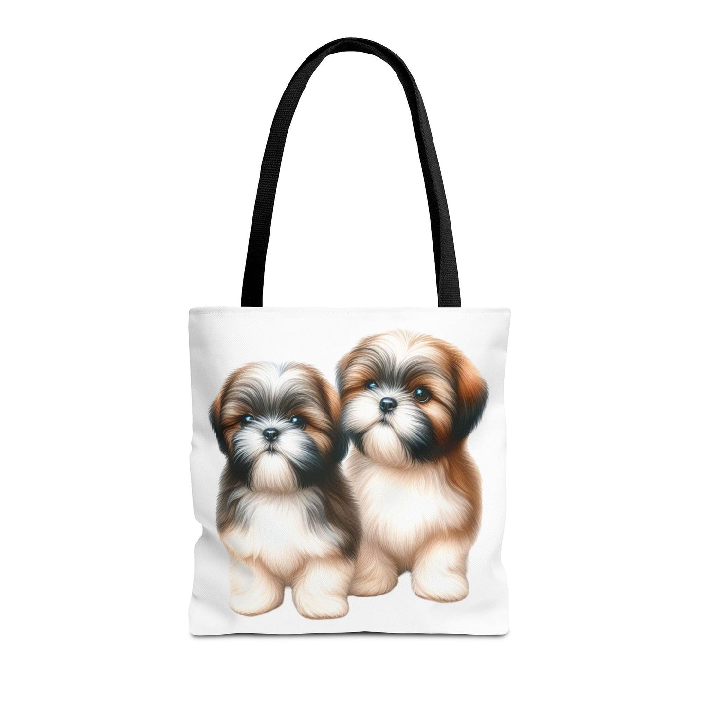 Two Babies Shih Tzu Tote Bag - Shih Tzu Gifts