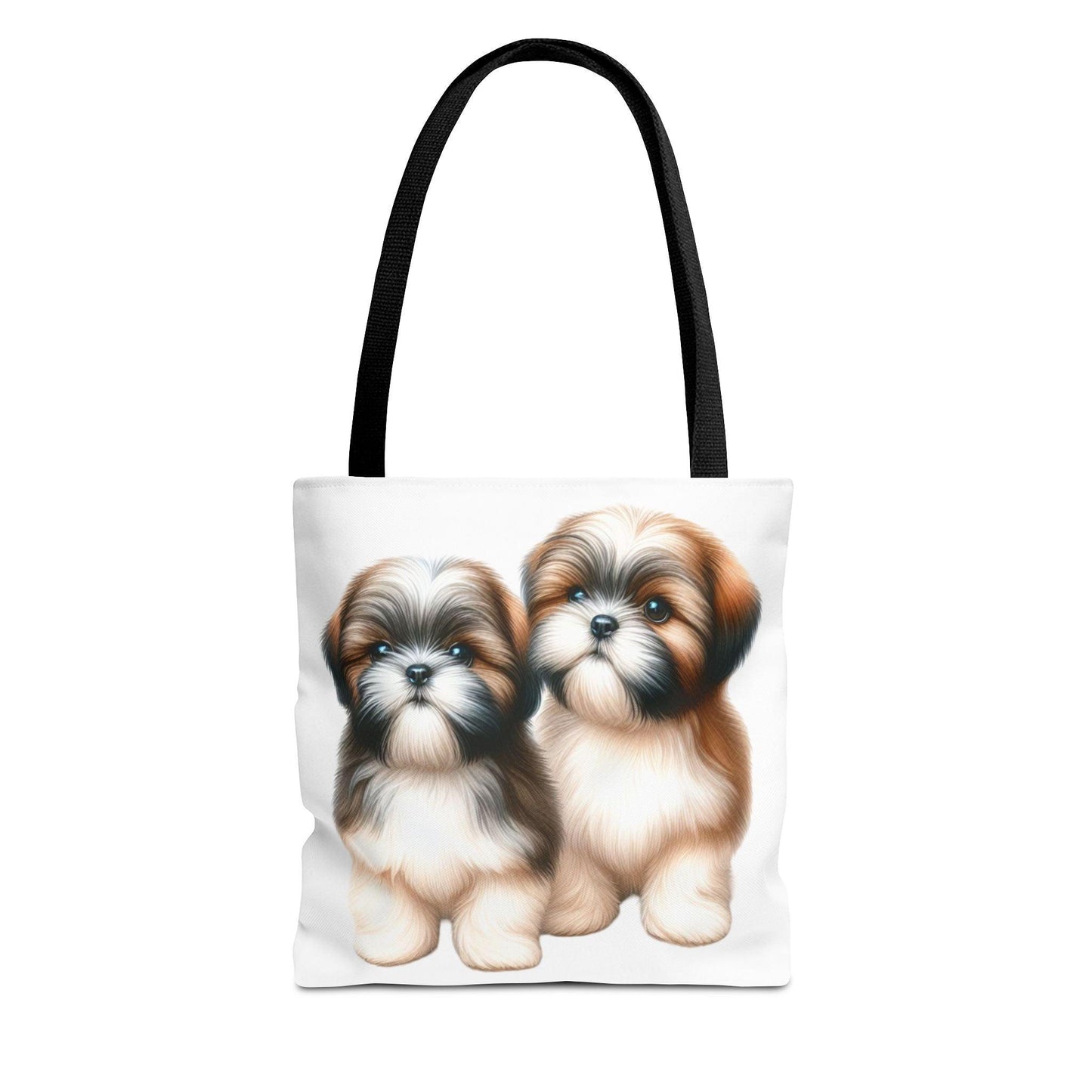 Two Babies Shih Tzu Tote Bag - Shih Tzu Gifts