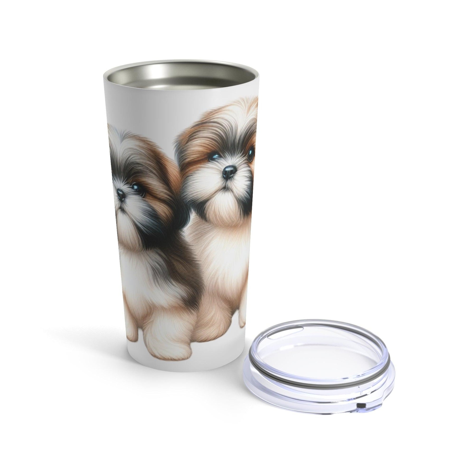 Two Babies Shih Tzu Tumbler - Shih Tzu Gifts