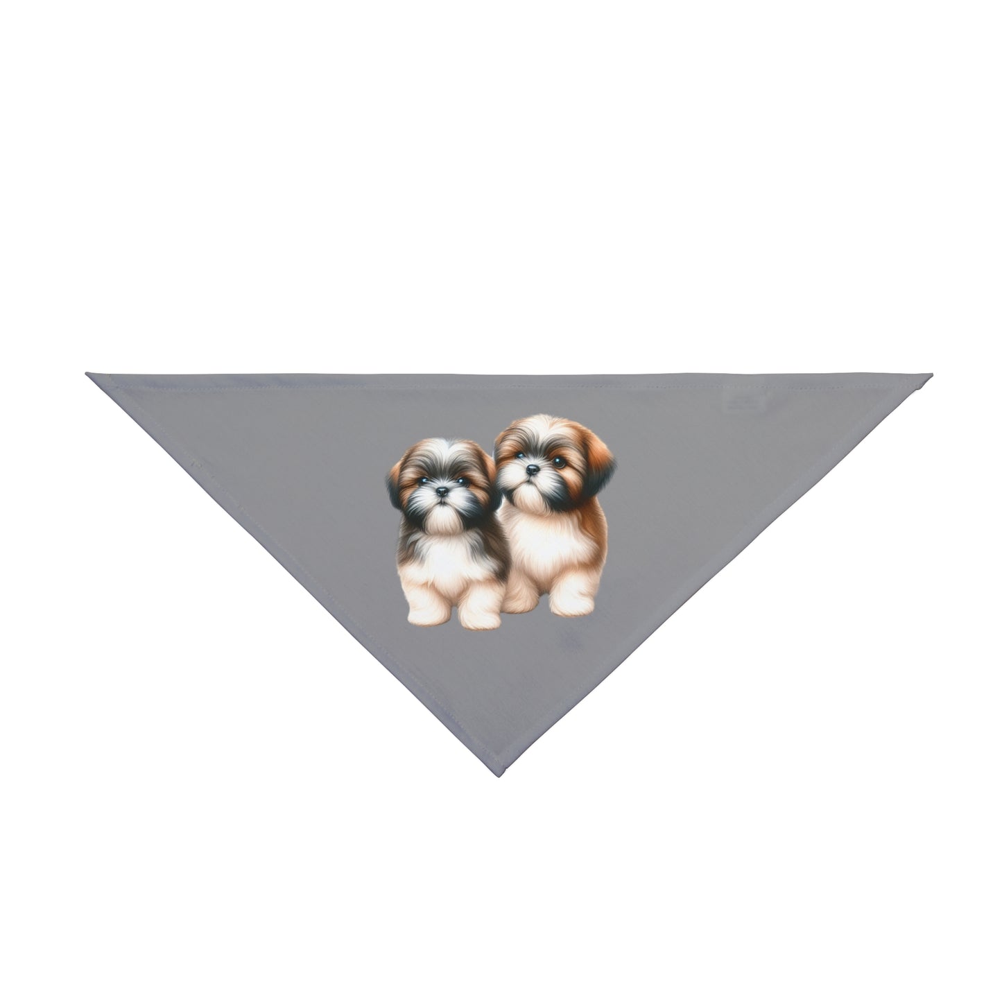 Two Babies Shih Tzu Pet Bandana