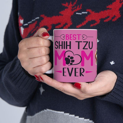 Best Shih Tzu Mom Ever Mug - Shih Tzu Gifts