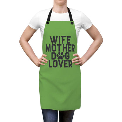 Wife Mother Dog Lover Apron - Shih Tzu Gifts