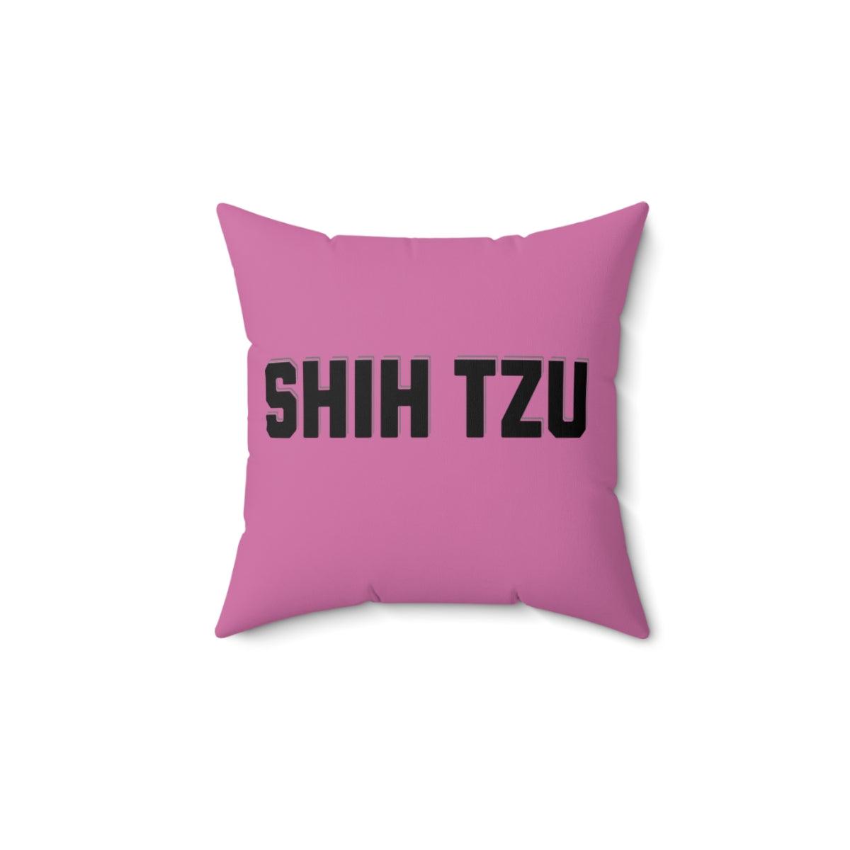 Shih Tzu Text Pillow – Stylish & Cozy Gift for Shih Tzu Lovers