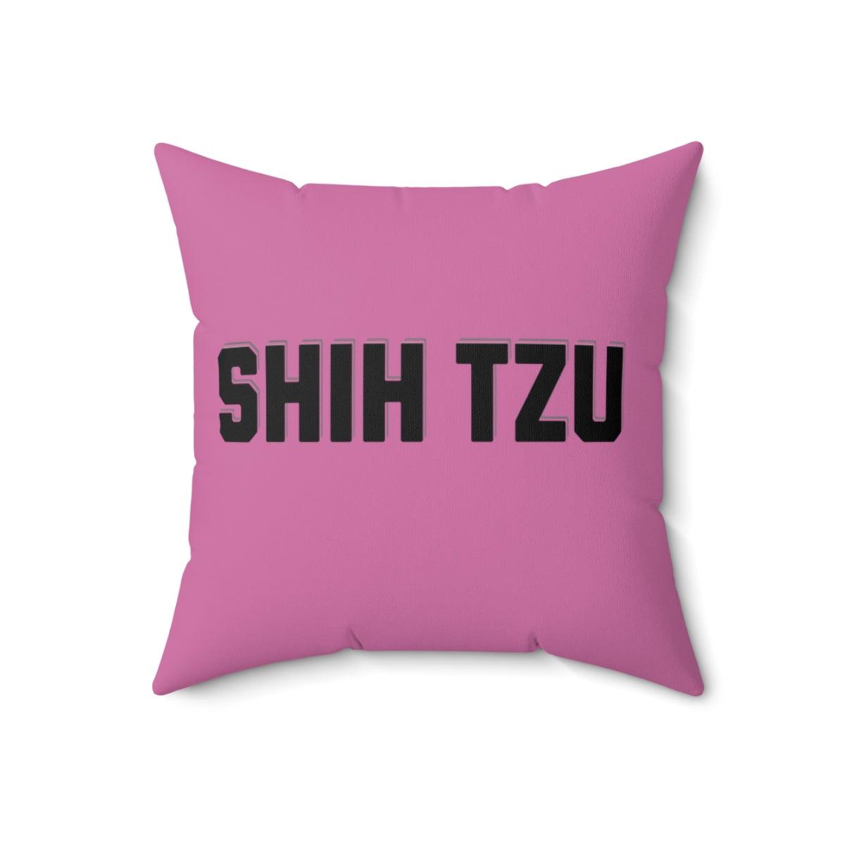 Shih Tzu Text Pillow – Stylish & Cozy Gift for Shih Tzu Lovers