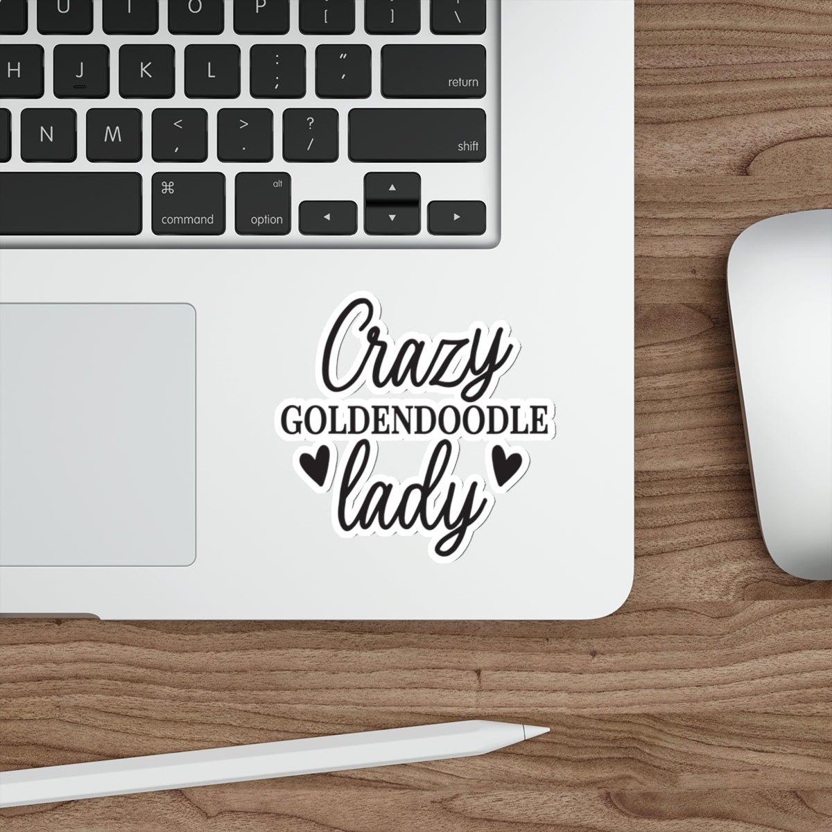 Crazy Goldendoodle Lady Sticker – Gift for Dog Moms & Doodle Fans