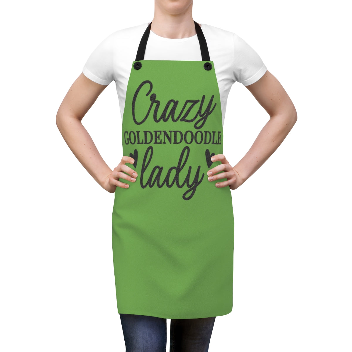Crazy Goldendoodle Lady Apron – Fun Gift for Goldendoodle Moms