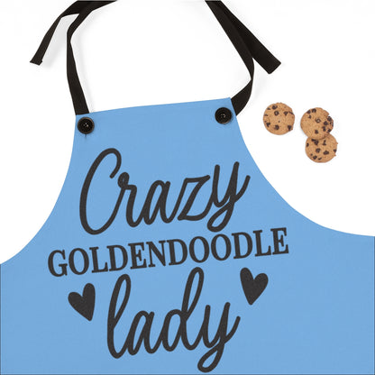 Crazy Goldendoodle Lady Apron – Fun Gift for Goldendoodle Moms