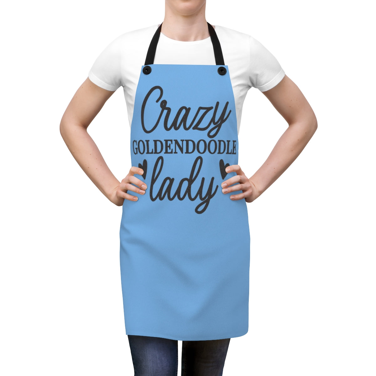 Crazy Goldendoodle Lady Apron – Fun Gift for Goldendoodle Moms