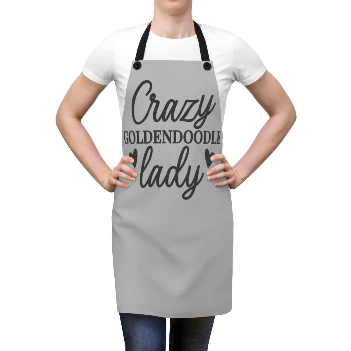 Crazy Goldendoodle Lady Apron – Fun Gift for Goldendoodle Moms