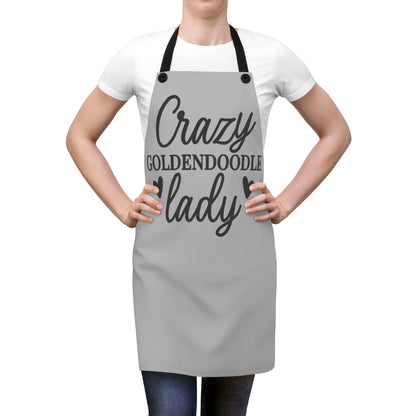 Crazy Goldendoodle Lady Apron – Fun Gift for Goldendoodle Moms