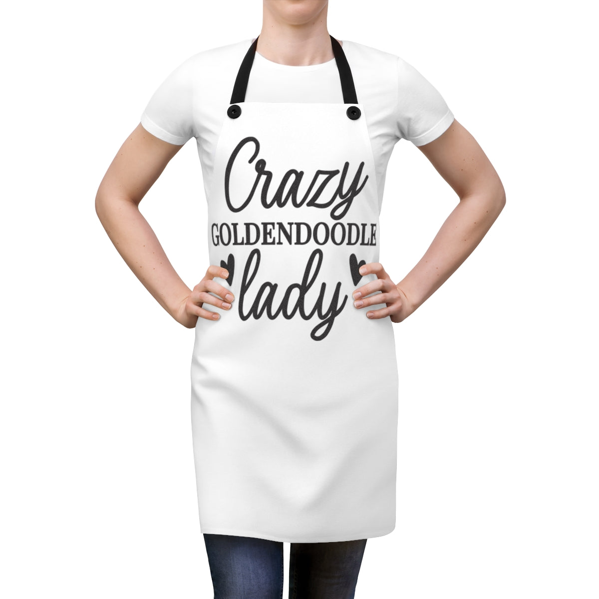 Crazy Goldendoodle Lady Apron – Fun Gift for Goldendoodle Moms