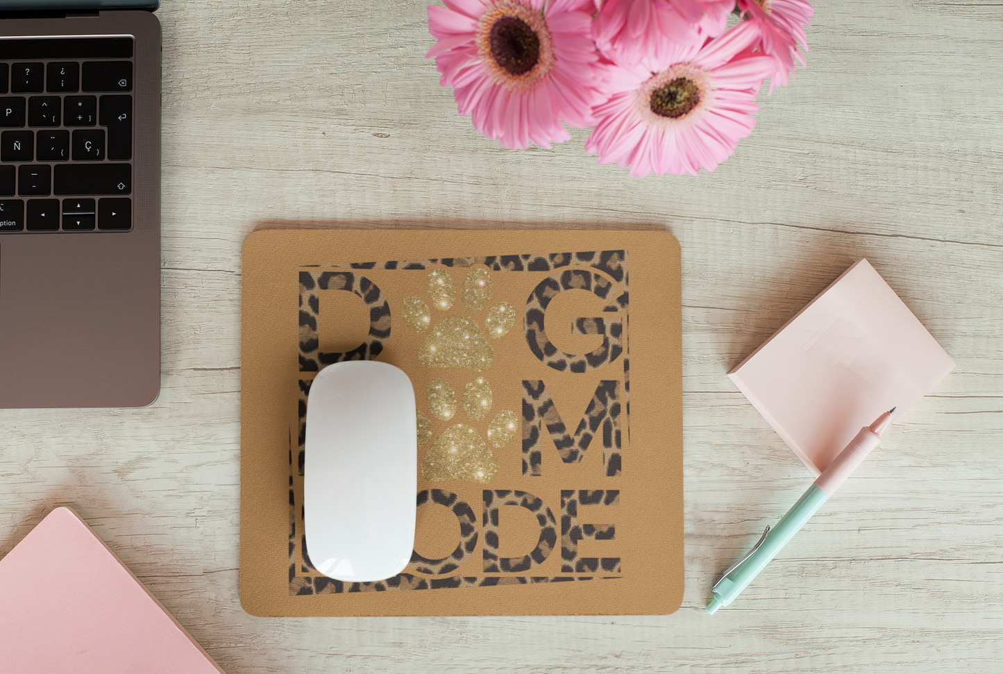 Dog Mom Mode Mouse Pad – Cute Gift for Proud Dog Moms & Pet Lovers