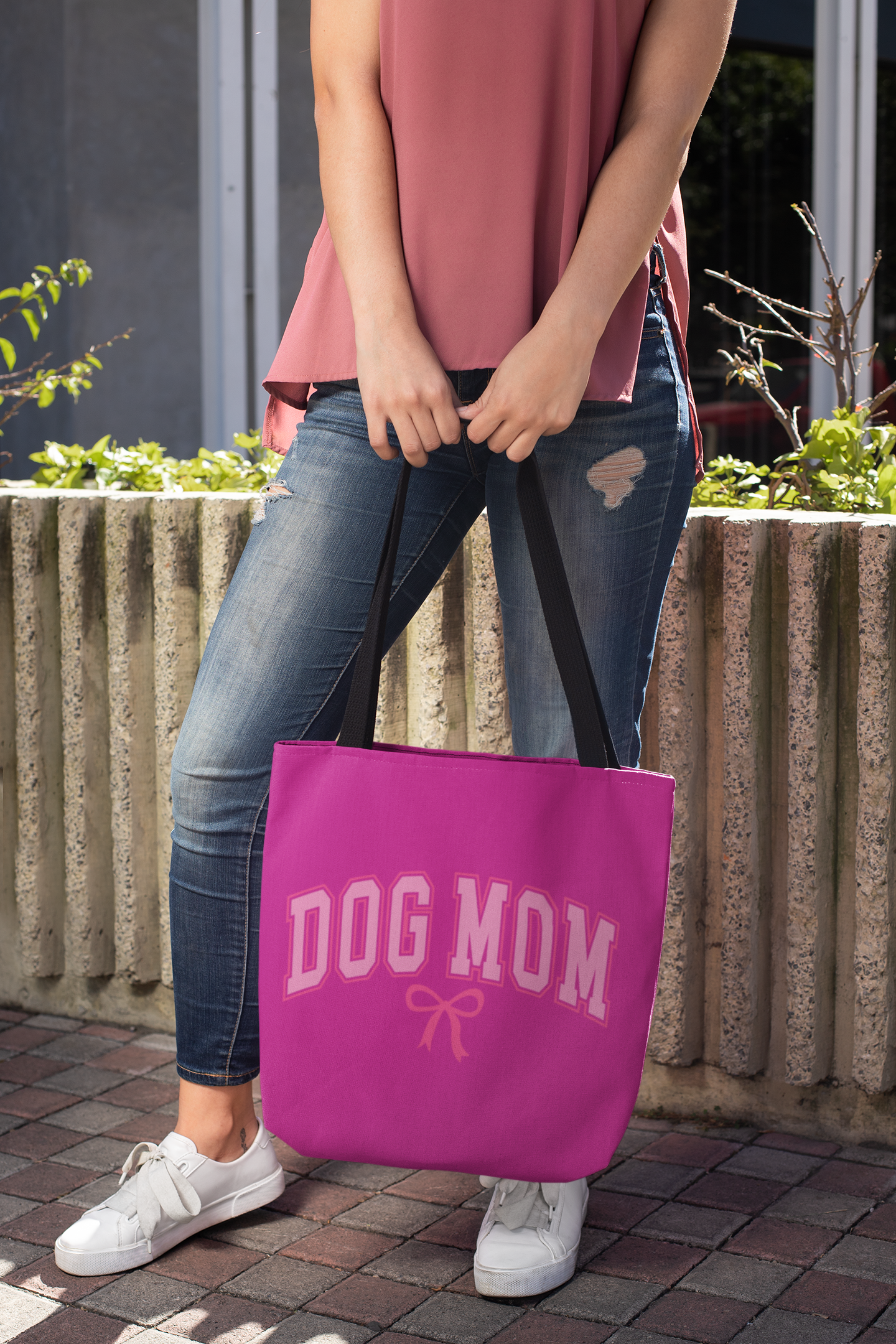 Dog Mom Tote Bag – Stylish, Durable & Perfect for Dog Lovers