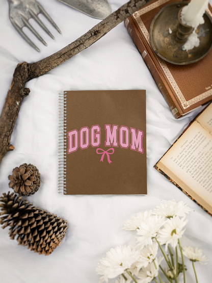 Dog Mom Spiral Notebook – Cute & Practical Gift for Dog Lovers