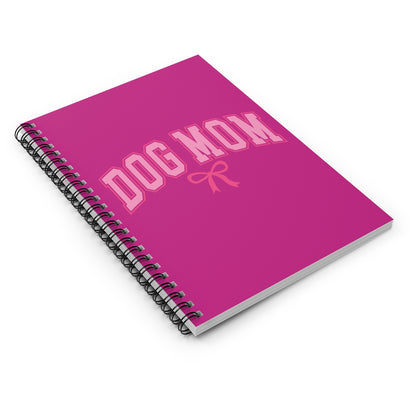 Dog Mom Spiral Notebook – Cute & Practical Gift for Dog Lovers