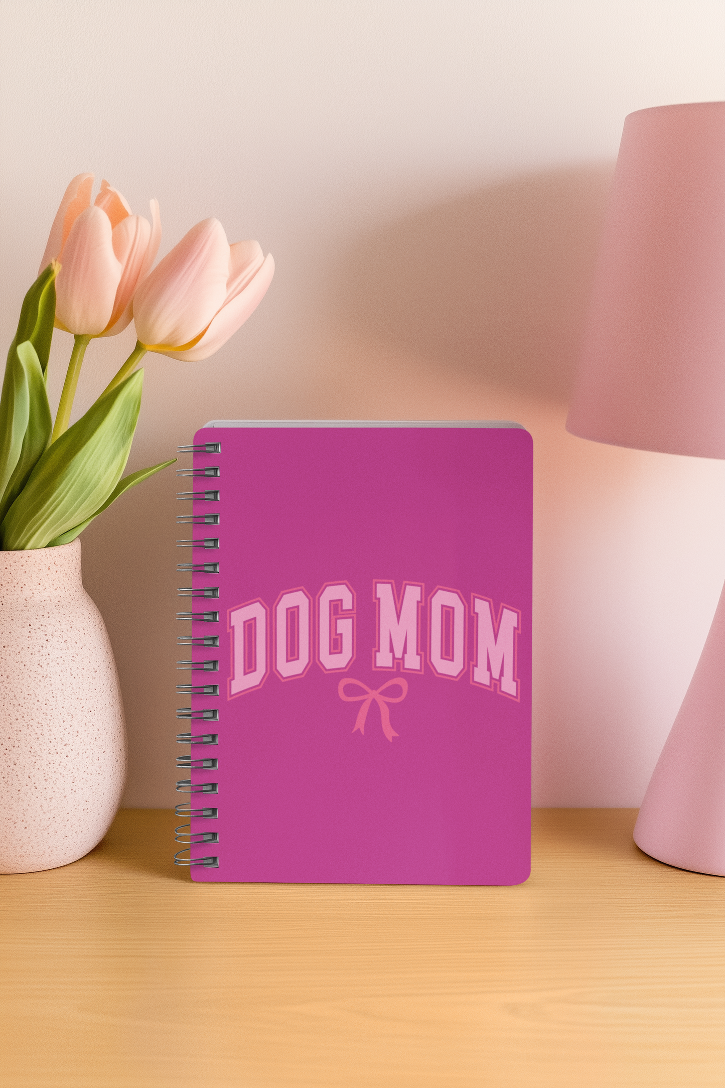 Dog Mom Spiral Notebook – Cute & Practical Gift for Dog Lovers