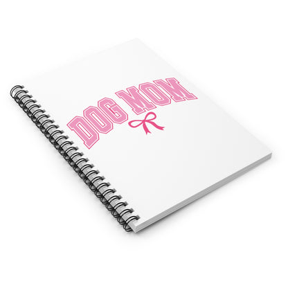 Dog Mom Spiral Notebook – Cute & Practical Gift for Dog Lovers