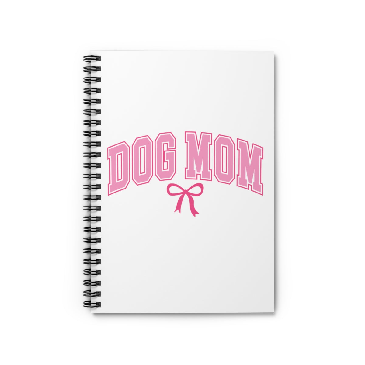 Dog Mom Spiral Notebook – Cute & Practical Gift for Dog Lovers