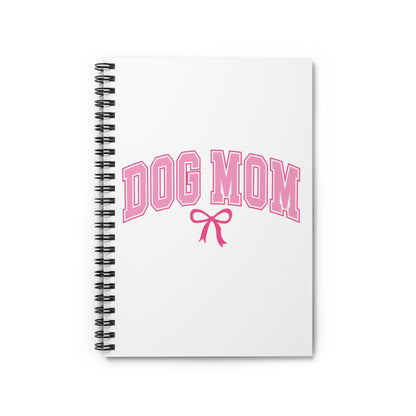 Dog Mom Spiral Notebook – Cute & Practical Gift for Dog Lovers