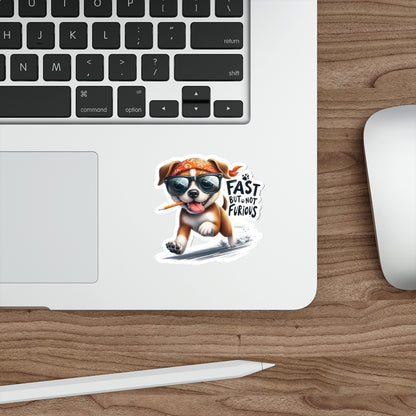 Fast But Not Furious Sticker – Funny Gift for Car & Speed Lovers
