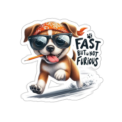 Fast But Not Furious Sticker – Funny Gift for Car & Speed Lovers