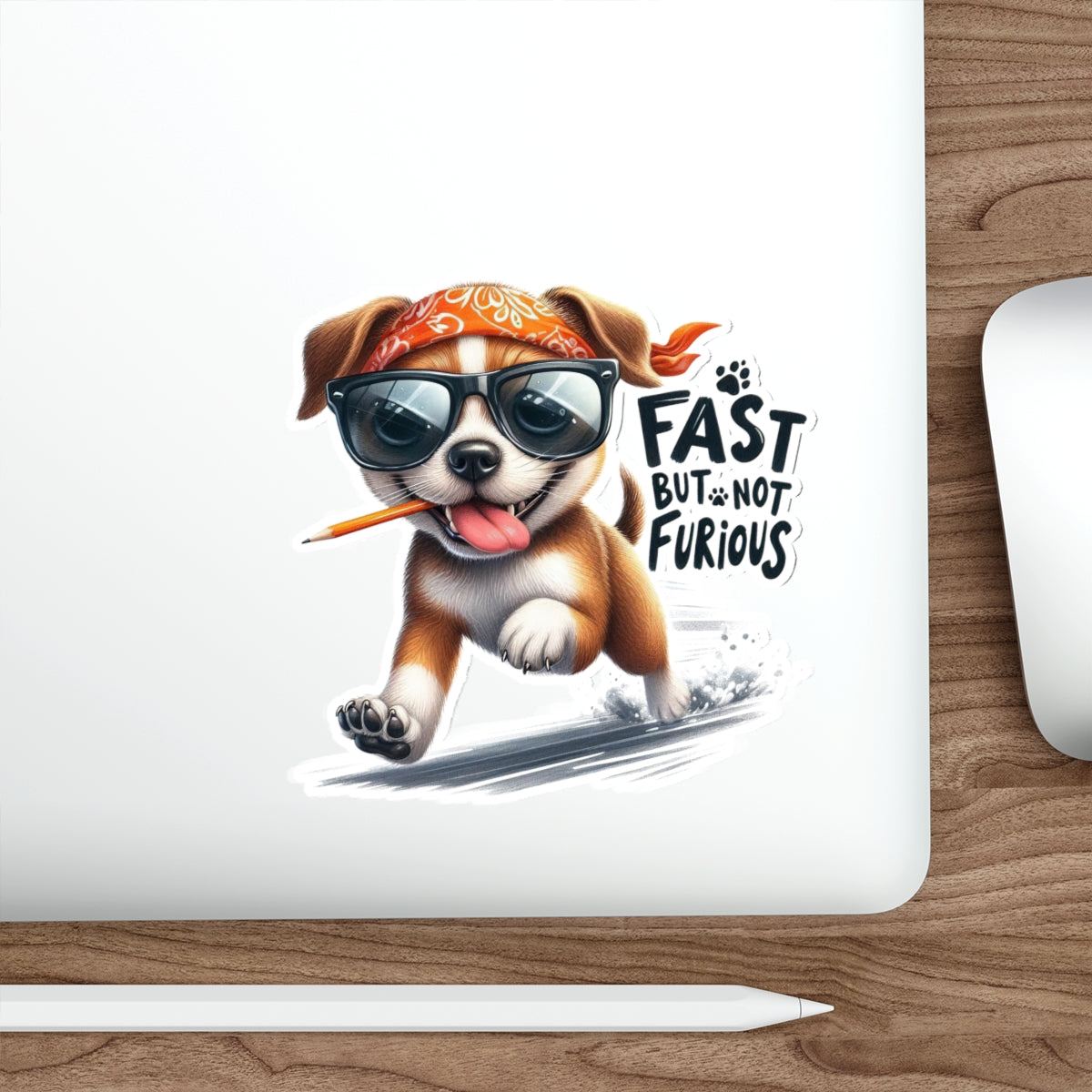 Fast But Not Furious Sticker – Funny Gift for Car & Speed Lovers